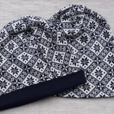 Müts must-valge – koopia